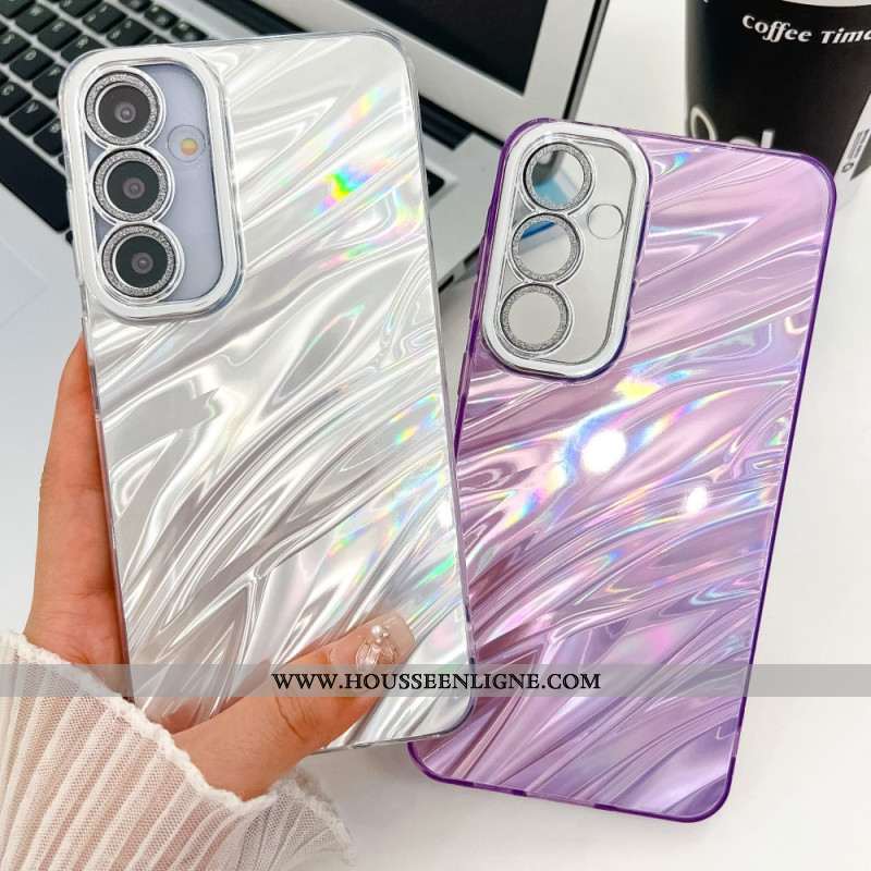 Coque Samsung Galaxy S25 Nacrée avec Film Protecteur