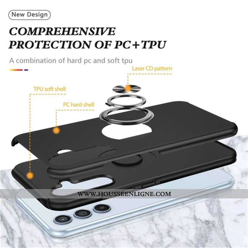 Coque Samsung Galaxy S25 Plus 5G Anneau-Support Rotatif