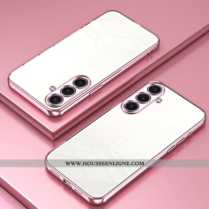 Coque Samsung Galaxy S25 Plus 5G Cadre Électroplaqué