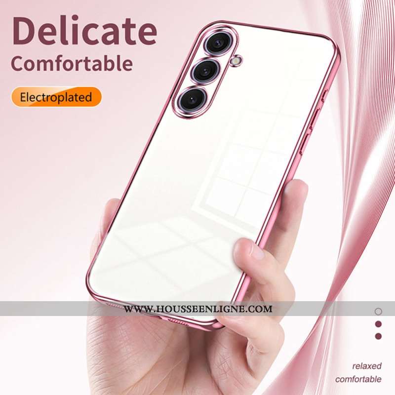 Coque Samsung Galaxy S25 Plus 5G Cadre Électroplaqué