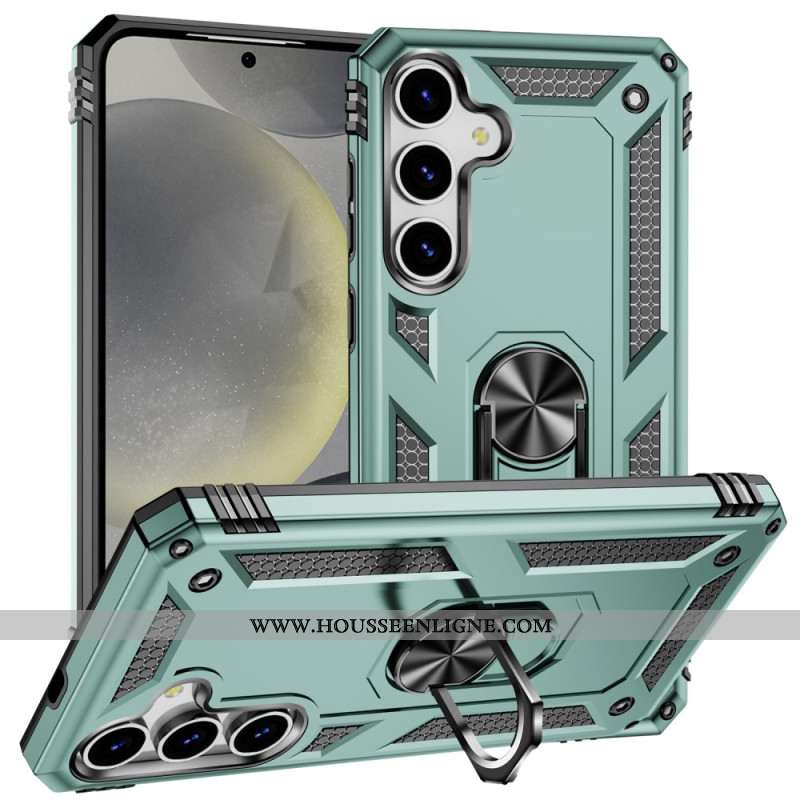 Coque Samsung Galaxy S25 Plus 5G Classique Anneau-Support