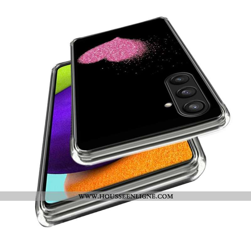 Coque Samsung Galaxy S25 Plus 5G Coeur Rose