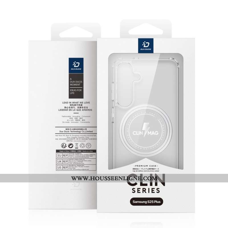 Coque Samsung Galaxy S25 Plus 5G Compatible MagSafe Clin Series DUX DUCIS