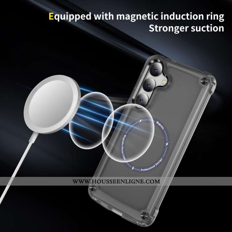 Coque Samsung Galaxy S25 Plus 5G Compatible avec la Charge MagSafe