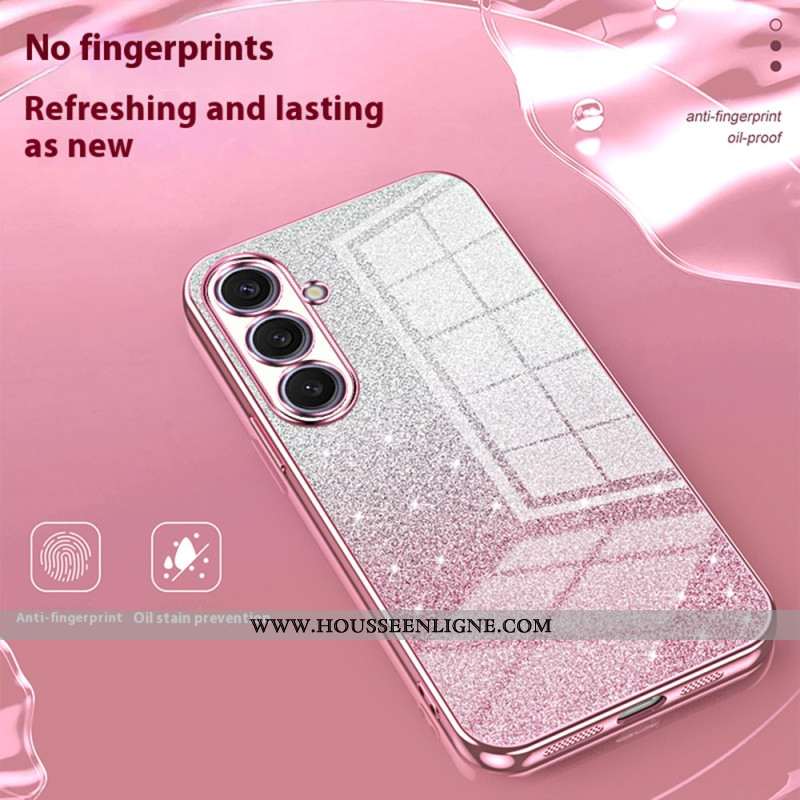 Coque Samsung Galaxy S25 Plus 5G Dos Pailleté