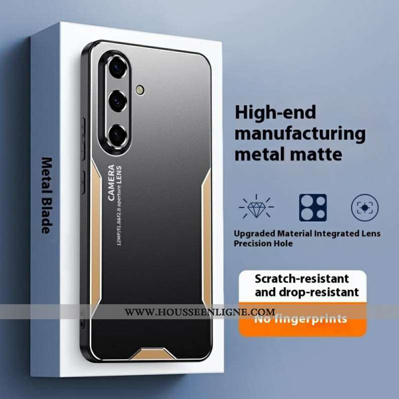 Coque Samsung Galaxy S25 Plus 5G Effet Métal