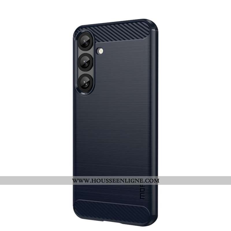 Coque Samsung Galaxy S25 Plus 5G Fibre Carbone Brossée MOFI