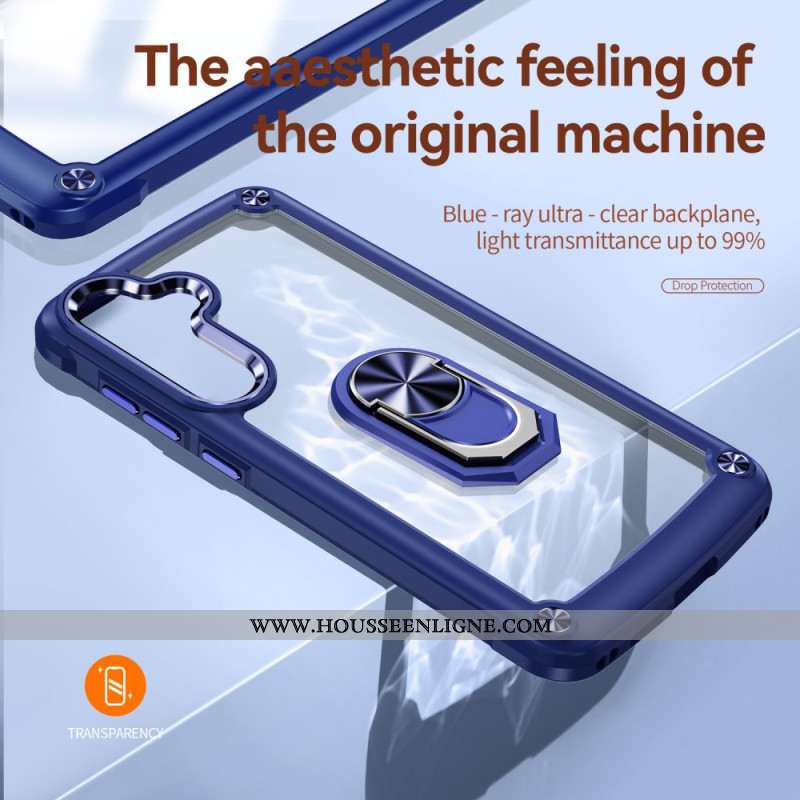 Coque Samsung Galaxy S25 Plus 5G Hybride Anneau-Support