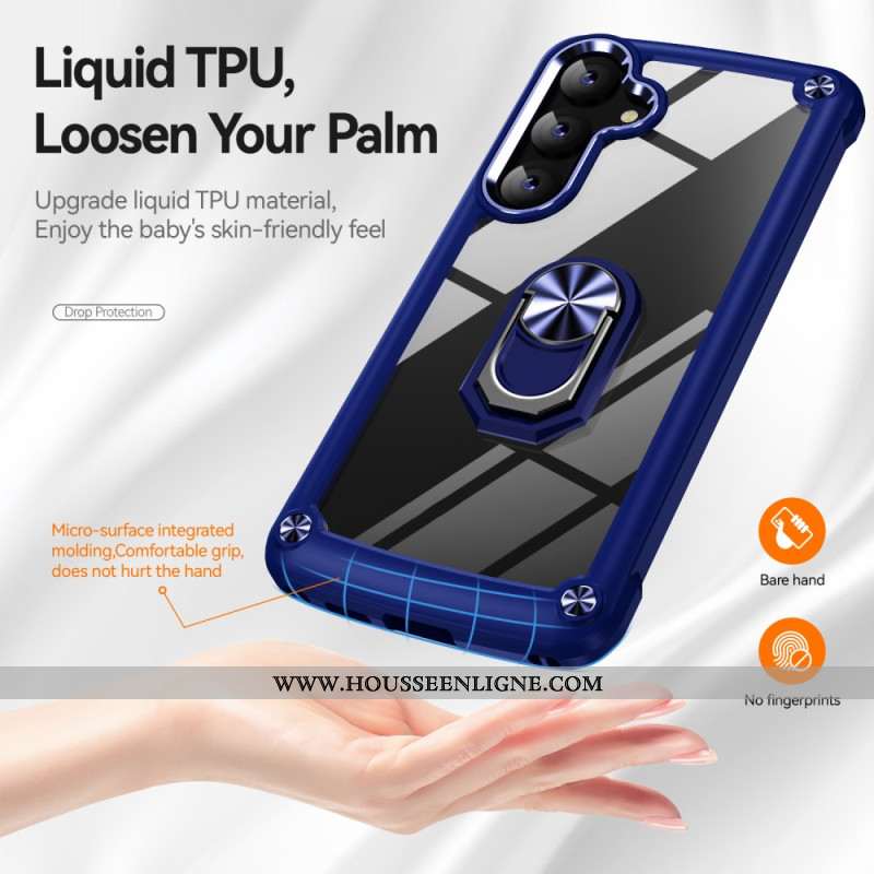 Coque Samsung Galaxy S25 Plus 5G Hybride Anneau-Support