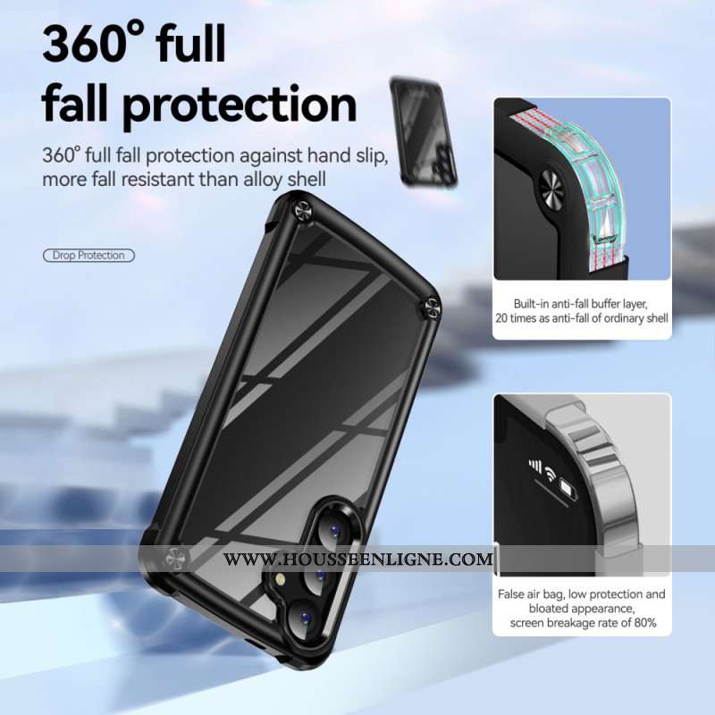 Coque Samsung Galaxy S25 Plus 5G Hybride Transparente