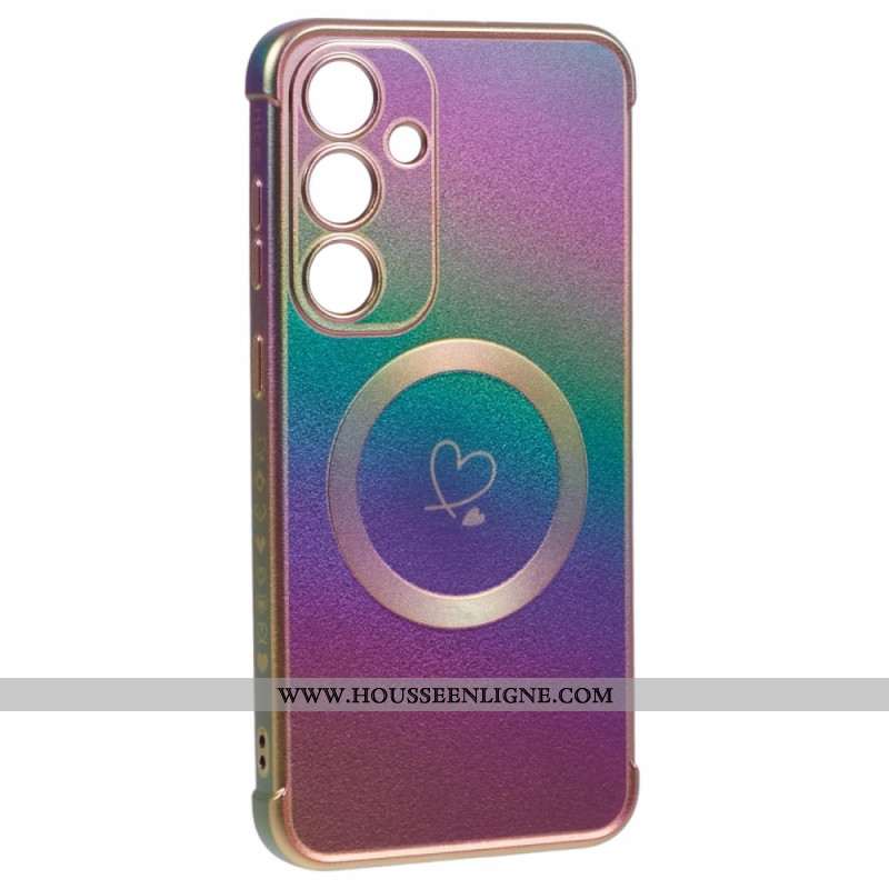 Coque Samsung Galaxy S25 Plus 5G Magnétique Coeur