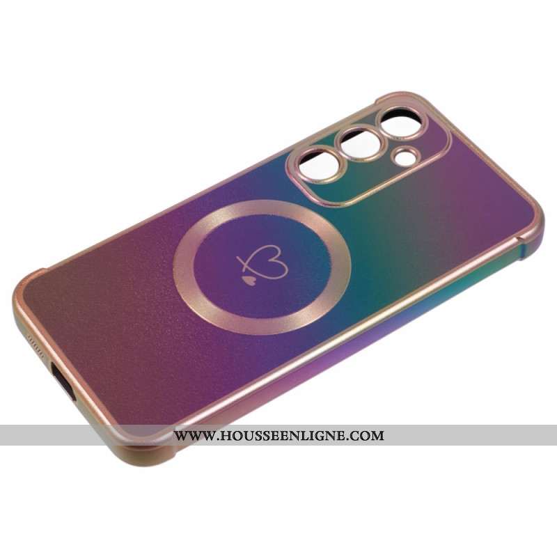 Coque Samsung Galaxy S25 Plus 5G Magnétique Coeur