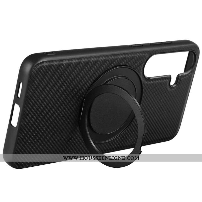 Coque Samsung Galaxy S25 Plus 5G Magnétique avec Anneau de Support