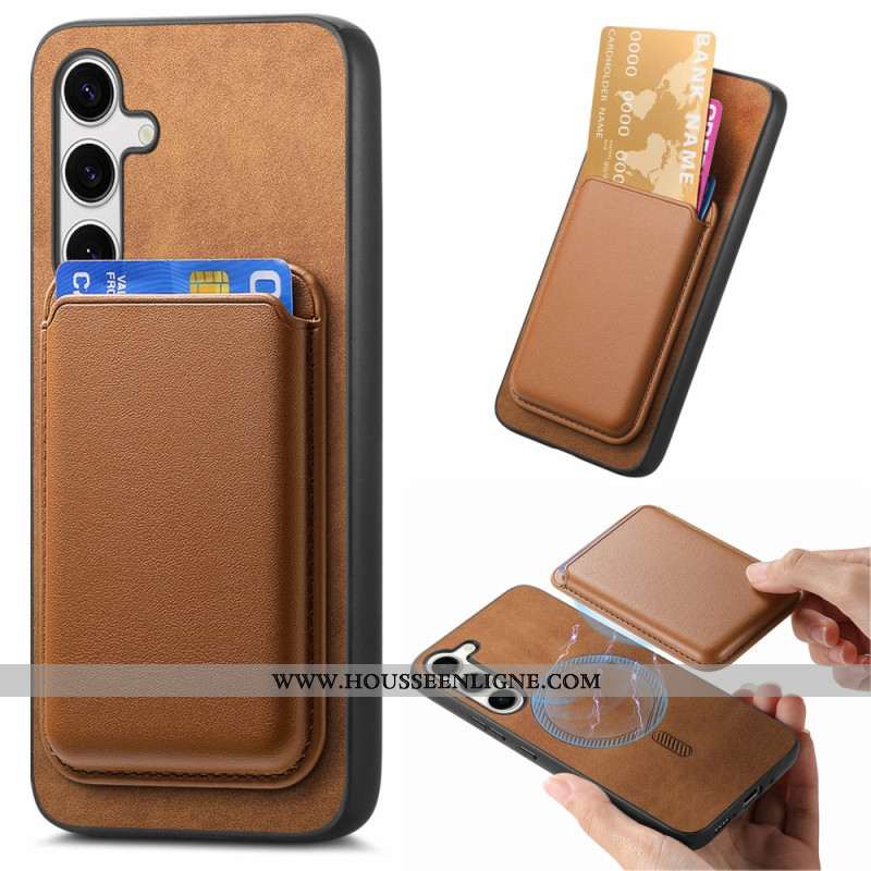 Coque Samsung Galaxy S25 Plus 5G Porte-Cartes Détachable