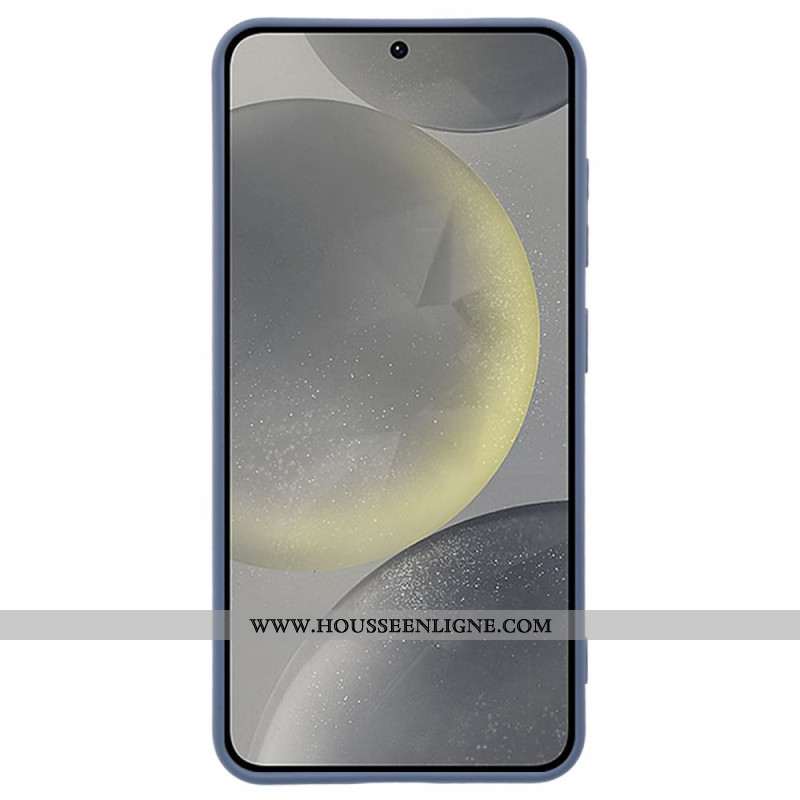 Coque Samsung Galaxy S25 Plus 5G Silicone Doublure en Fibre
