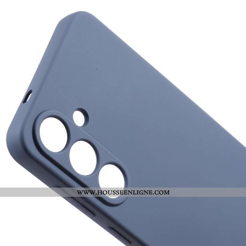 Coque Samsung Galaxy S25 Plus 5G Silicone Doublure en Fibre