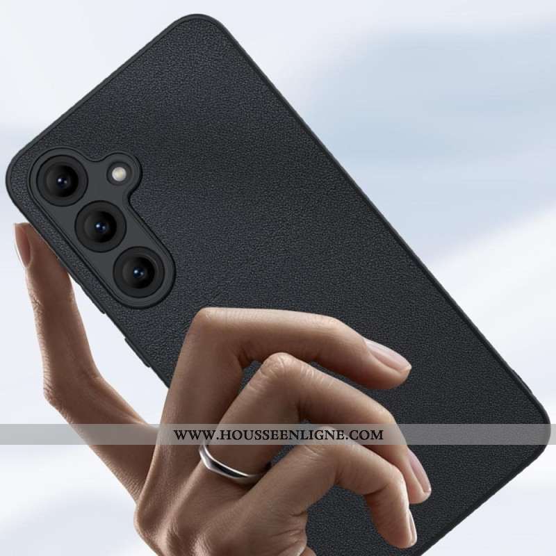 Coque Samsung Galaxy S25 Plus 5G Simili Cuir Ultra Mince
