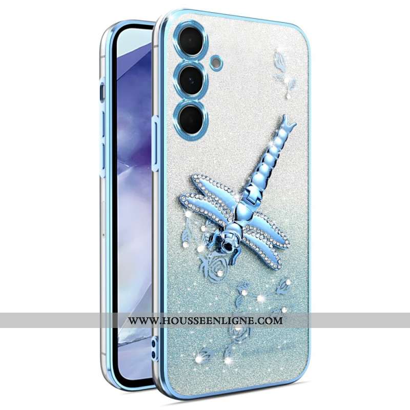 Coque Samsung Galaxy S25 Plus 5G Support Libellule KADEM
