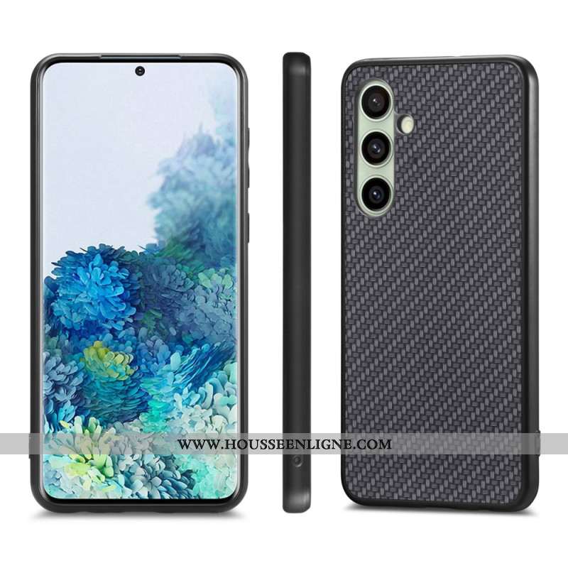 Coque Samsung Galaxy S25 Plus 5G Texture Fibre Carbone