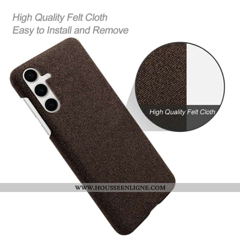 Coque Samsung Galaxy S25 Plus 5G Tissu