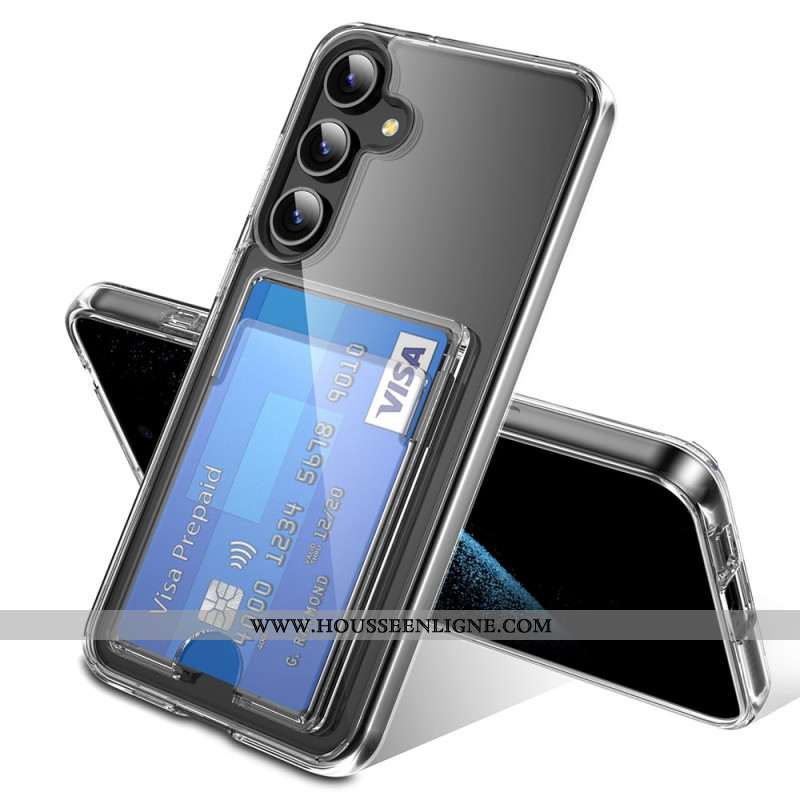 Coque Samsung Galaxy S25 Plus 5G Transparente Porte-Cartes