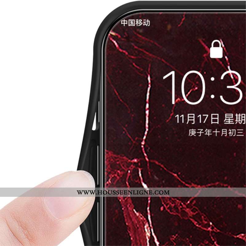 Coque Samsung Galaxy S25 Plus 5G Verre Trempé Marbre