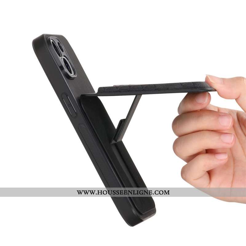 Coque Samsung Galaxy S25 Plus 5G avec Porte-Cartes et Support