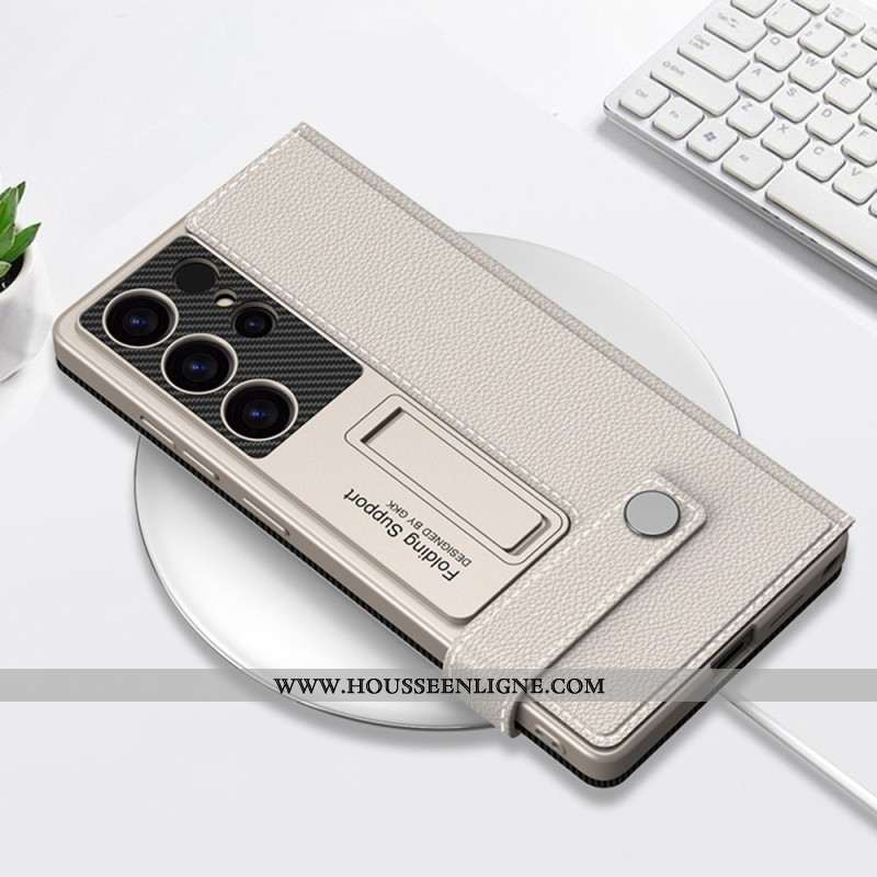 Coque Samsung Galaxy S25 Porte-Cartes et Support Premium