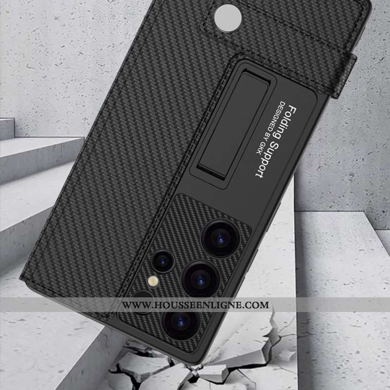 Coque Samsung Galaxy S25 Porte-Cartes et Support Premium