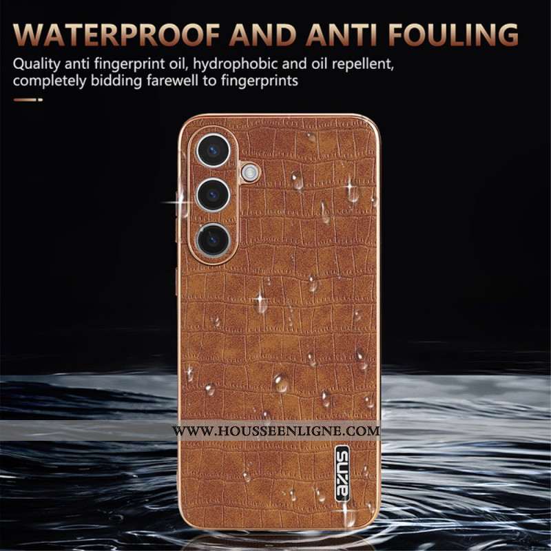 Coque Samsung Galaxy S25 Style Crocodile AZNS