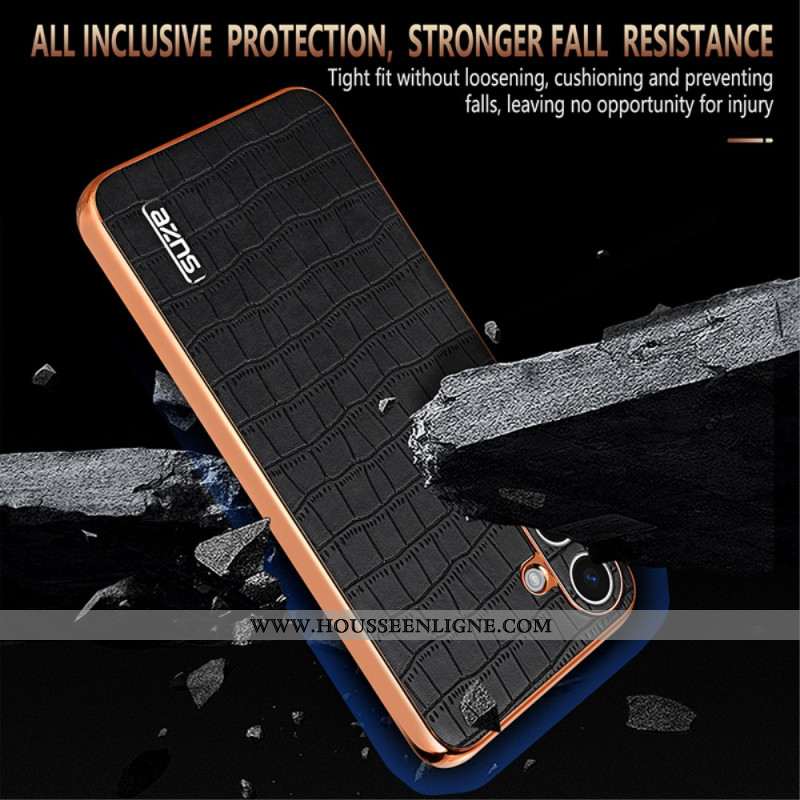 Coque Samsung Galaxy S25 Style Crocodile AZNS