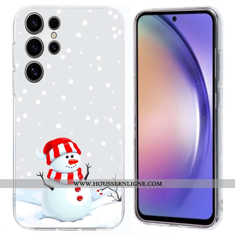 Coque Samsung Galaxy S25 Ultra 5G Bonhomme de Neige
