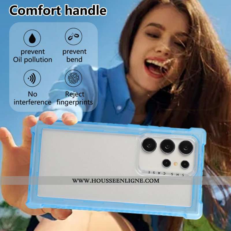 Coque Samsung Galaxy S25 Ultra 5G Cadre Silicone Renforcée