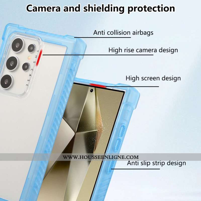 Coque Samsung Galaxy S25 Ultra 5G Cadre Silicone Renforcée