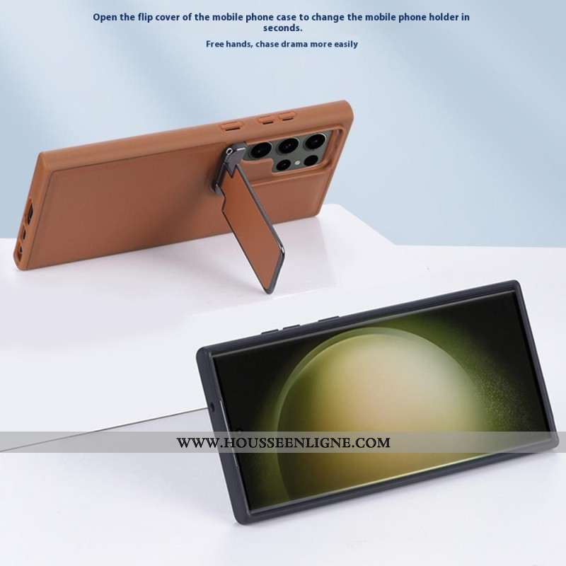 Coque Samsung Galaxy S25 Ultra 5G Classique Support GKK