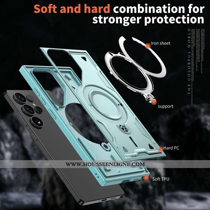 Coque Samsung Galaxy S25 Ultra 5G Compatibilité MagSafe