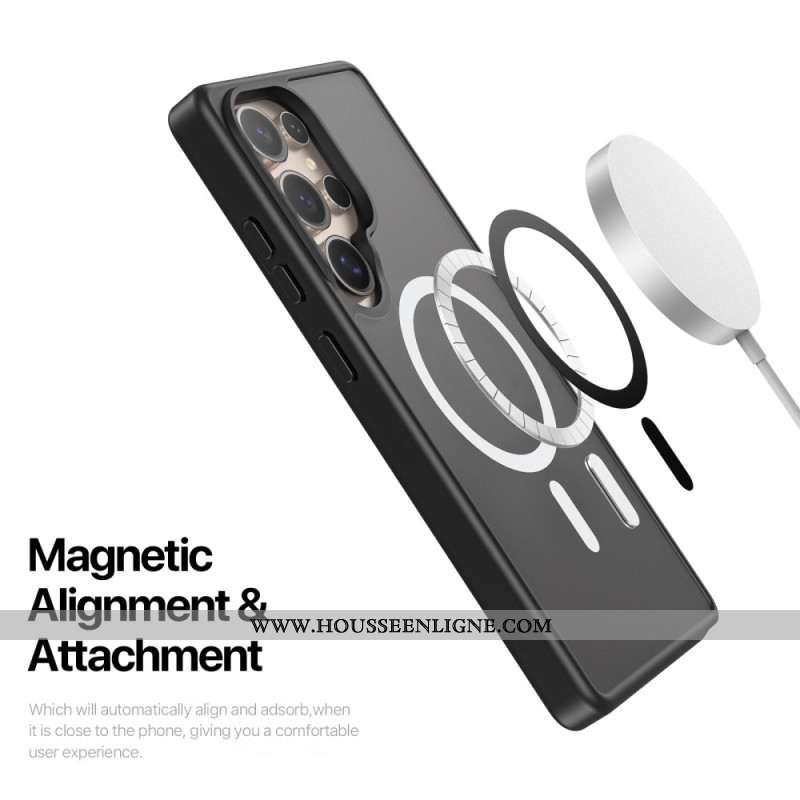 Coque Samsung Galaxy S25 Ultra 5G Compatible MagSafe Coins Renforcés