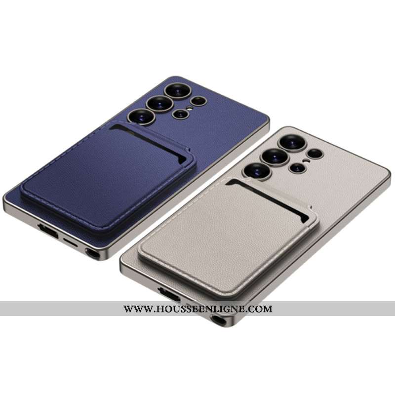 Coque Samsung Galaxy S25 Ultra 5G Compatible MagSafe avec Porte-Cartes