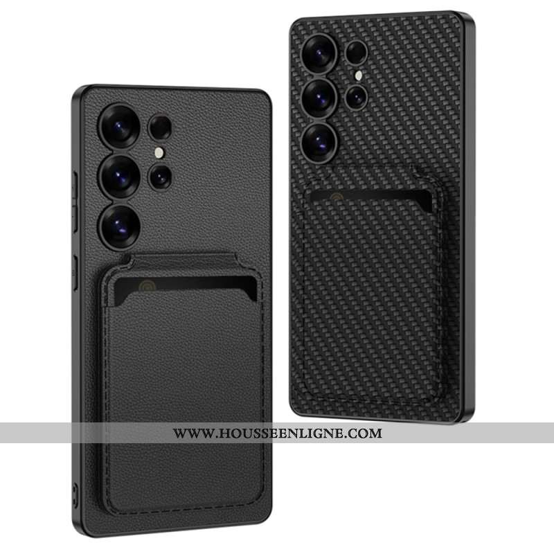 Coque Samsung Galaxy S25 Ultra 5G Compatible MagSafe avec Porte-Cartes