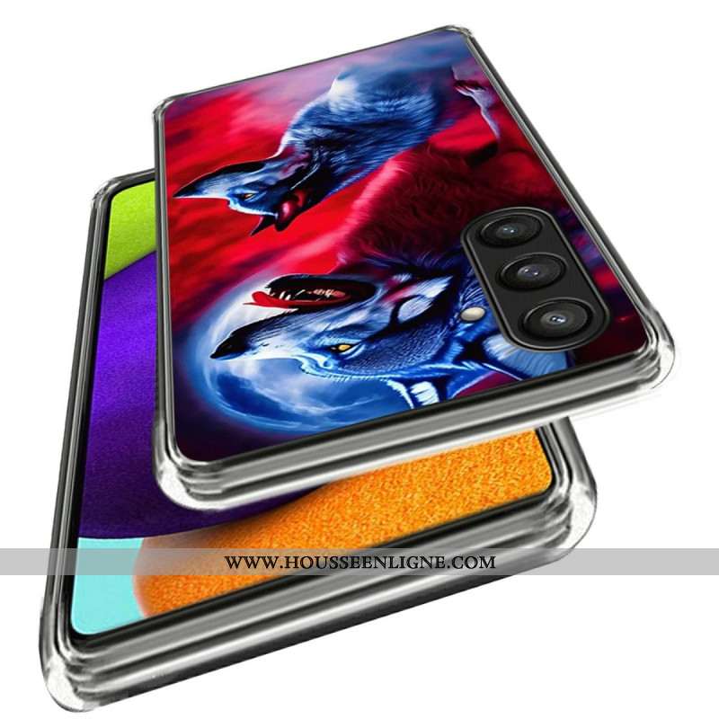 Coque Samsung Galaxy S25 Ultra 5G Couple de Loups