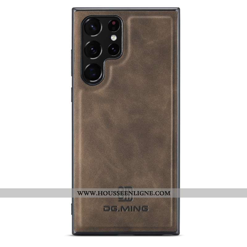 Coque Samsung Galaxy S25 Ultra 5G Effet Cuir DG.MING