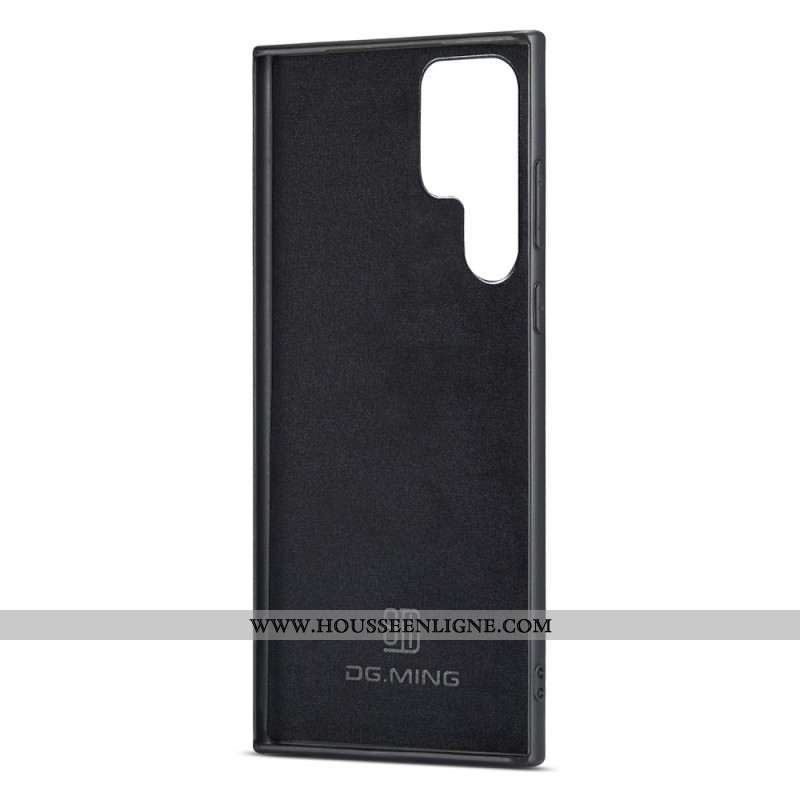Coque Samsung Galaxy S25 Ultra 5G Effet Cuir DG.MING