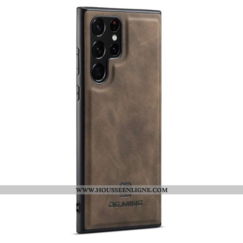 Coque Samsung Galaxy S25 Ultra 5G Effet Cuir DG.MING