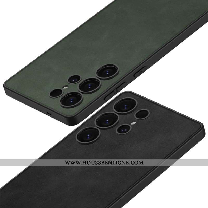 Coque Samsung Galaxy S25 Ultra 5G Effet Cuir