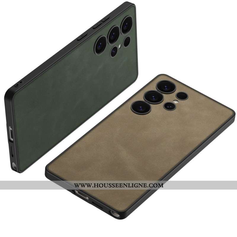 Coque Samsung Galaxy S25 Ultra 5G Effet Cuir