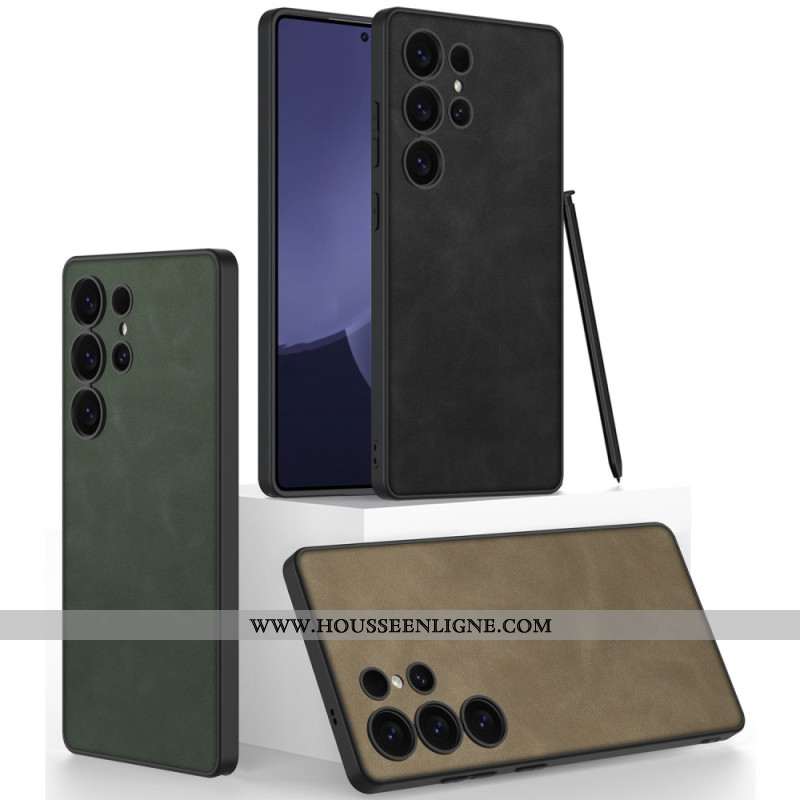 Coque Samsung Galaxy S25 Ultra 5G Effet Cuir