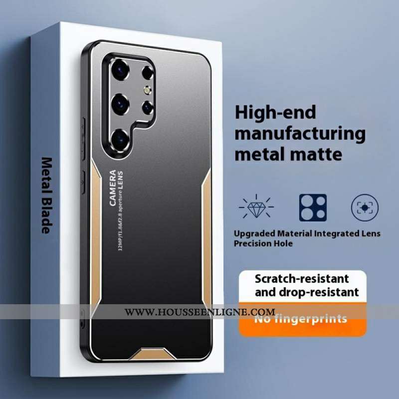 Coque Samsung Galaxy S25 Ultra 5G Effet Métal