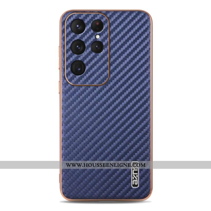 Coque Samsung Galaxy S25 Ultra 5G Fibre Carbone AZNS
