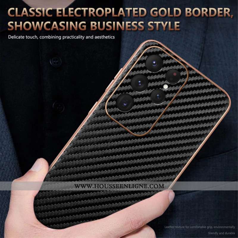 Coque Samsung Galaxy S25 Ultra 5G Fibre Carbone AZNS