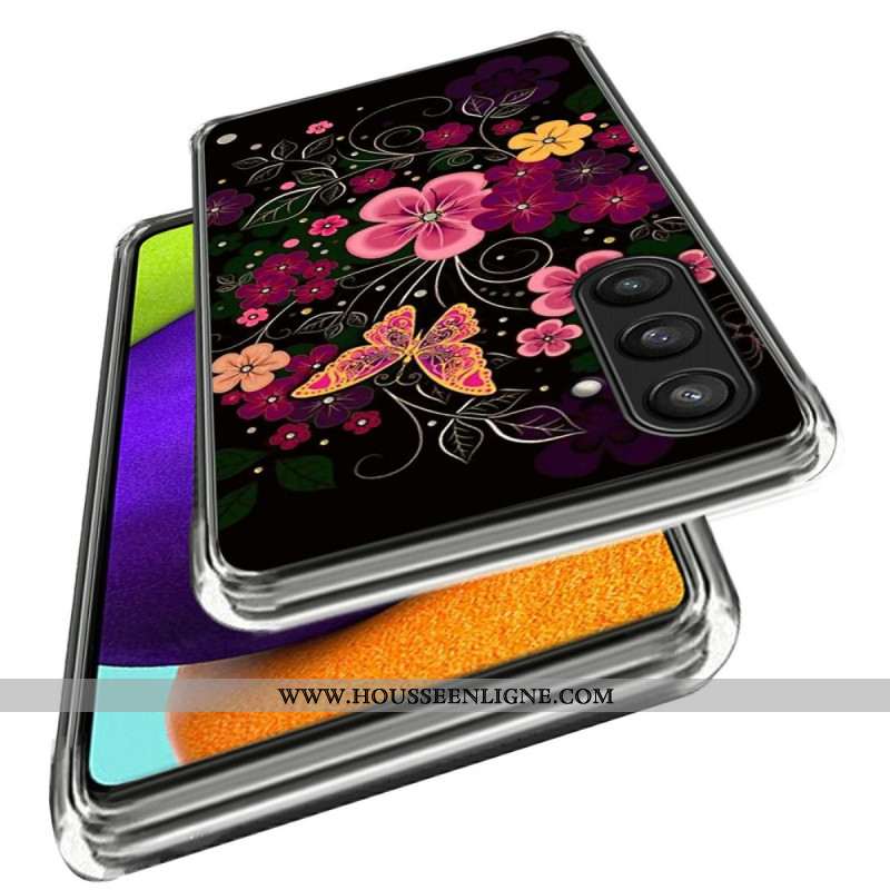 Coque Samsung Galaxy S25 Ultra 5G Fleurettes